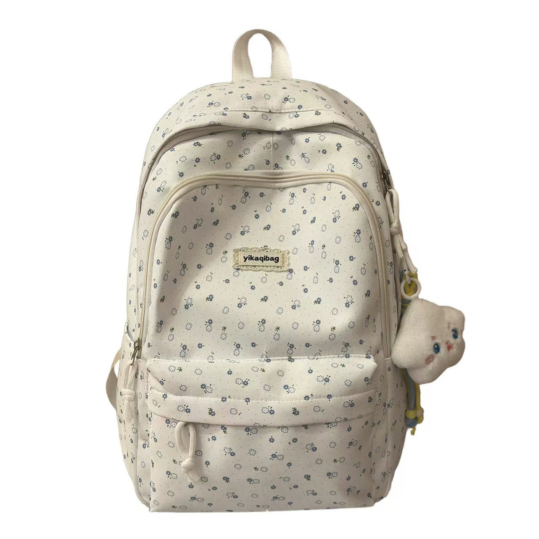 Floral Print Multi-Compartt Backpack Kalsten