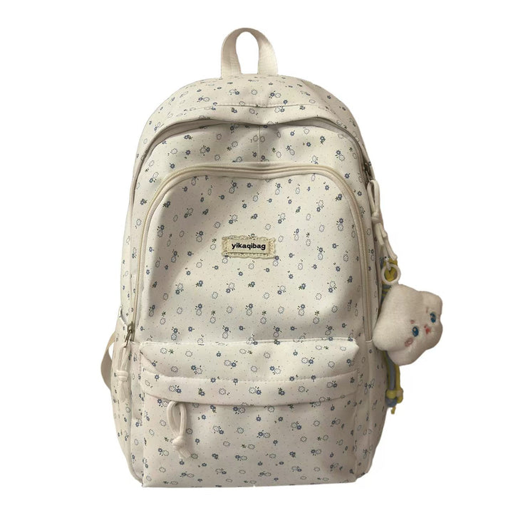 Floral Print Multi-Compartt Backpack Kalsten