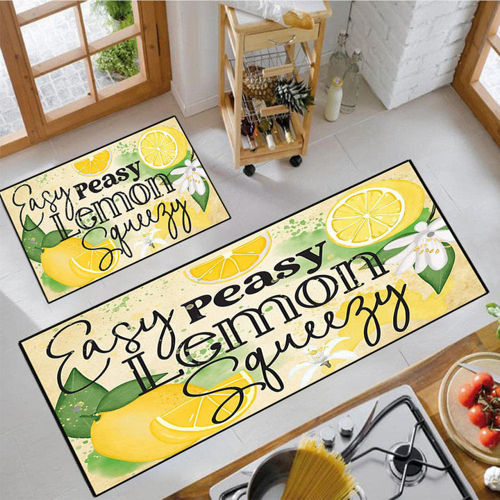 Fun Snack-Themed Kitchen Mat Kalsten
