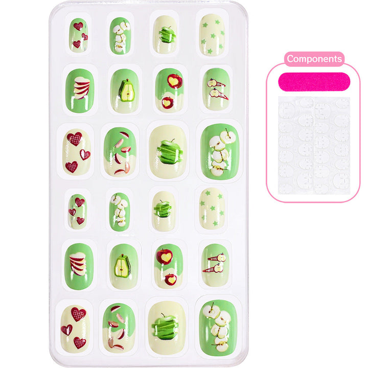 Themed Summer Beach Nail Art Press-On Nails Kalsten