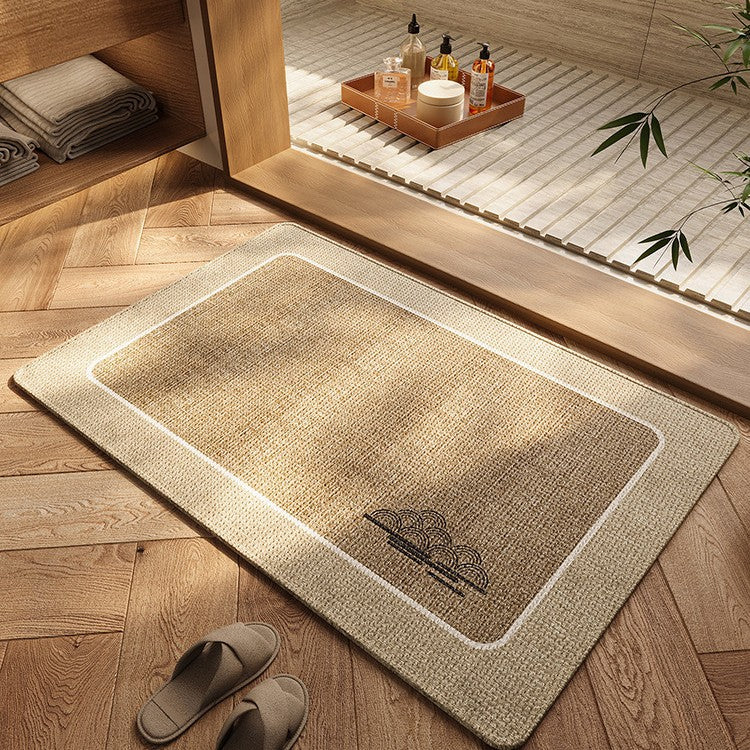 Stylish Non-Slip Bathroom Rug Kalsten