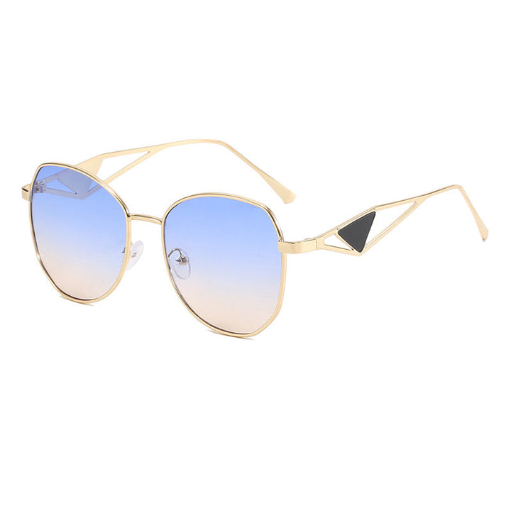 Women's fashionable geometric sunglasses with unique frame Kalsten