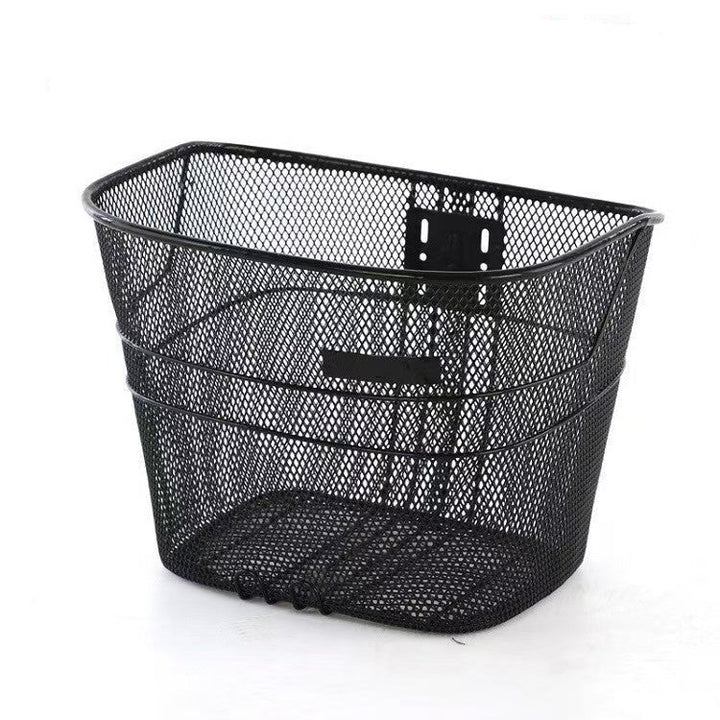 front-mount mesh bicycle basket with universal bracket Kalsten