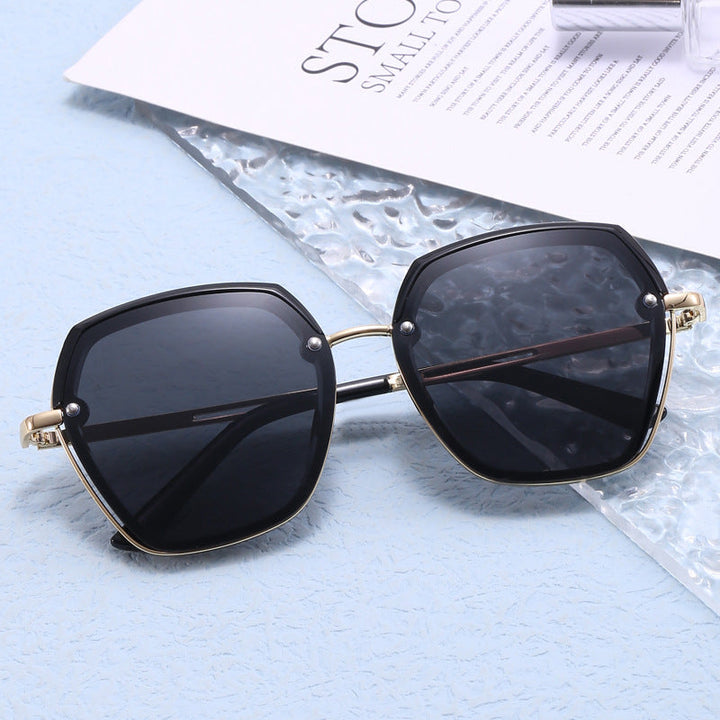Women's fashionable sunglasses in trendy hexagon design Kalsten