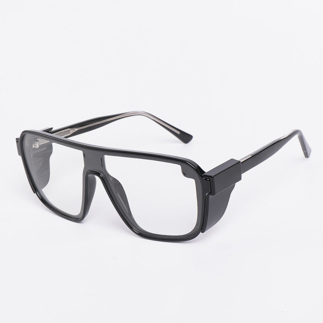 Women's sporty sunglasses in a futuristic design with colored lenses Kalsten