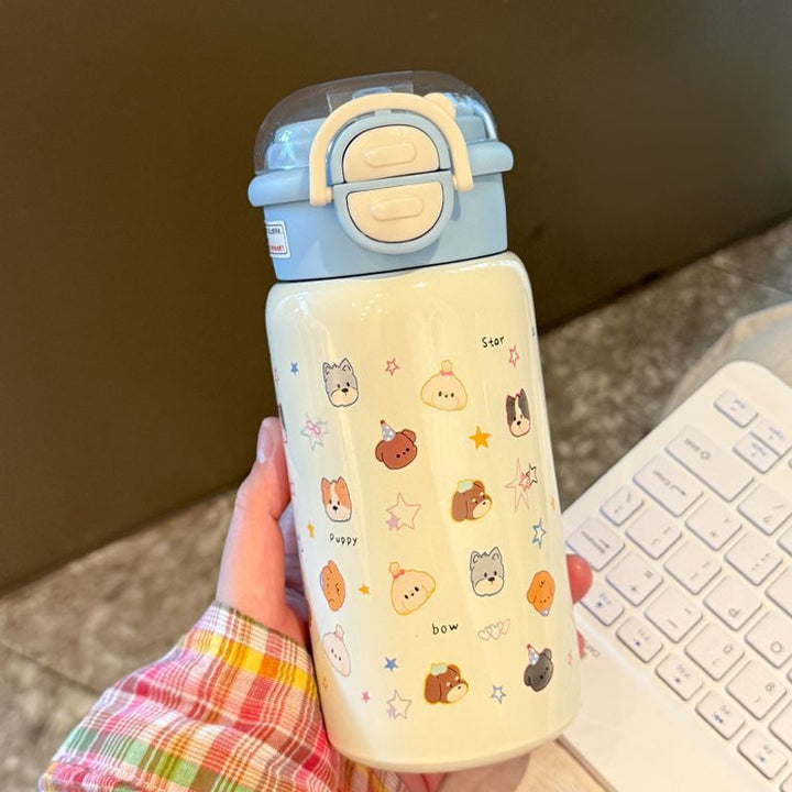 Ladies creative water bottle with animal motifs Kalsten