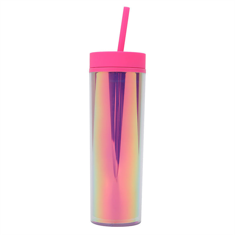 Women High-Quality Water Cup with Integrated Straw Kalsten