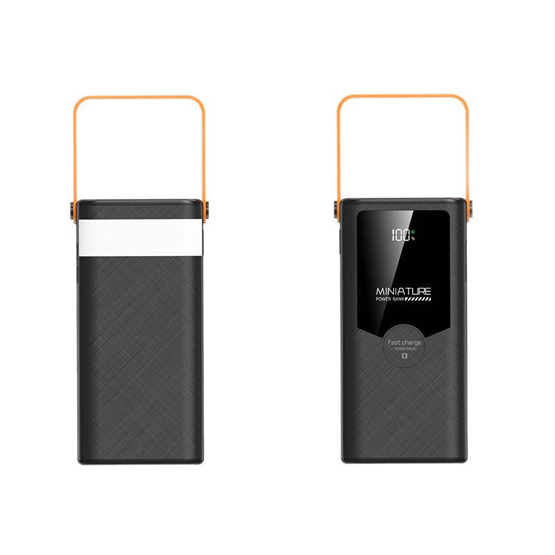 Portable Mini Powerbank with Fast Charging Function and Integrated Carrying Handle Kalsten
