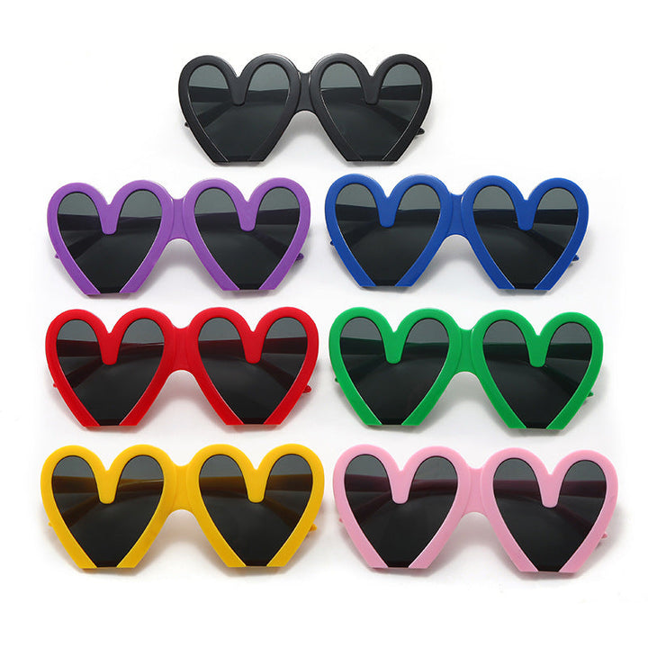 Women's Heart-Shaped Sunglasses with Striking Design Kalsten