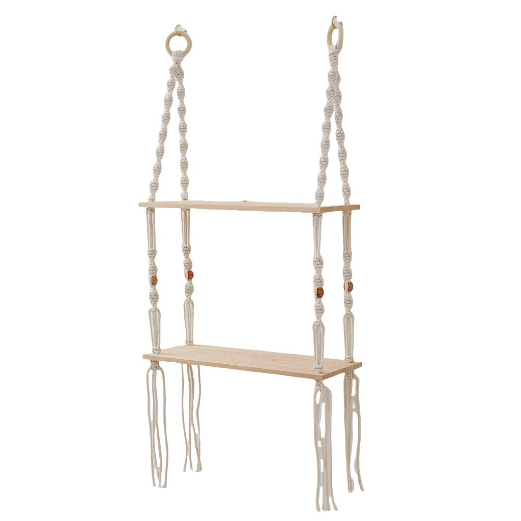 Macramé Floating Shelf Acalora
