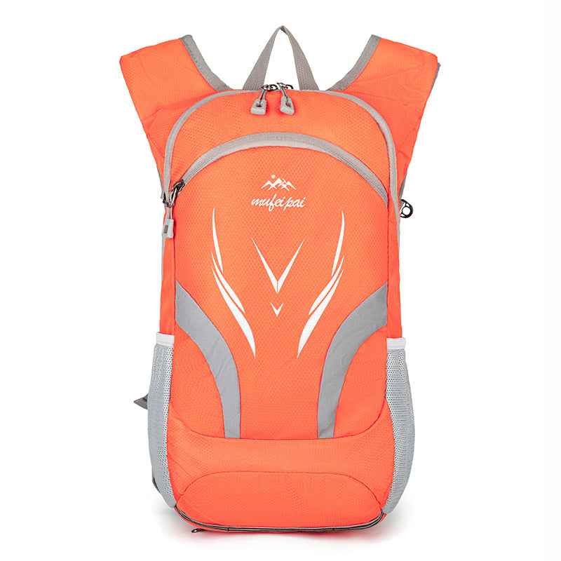 Unisex nan lighter hydration backpack with integrated hydration system breathable mesh back and side mesh outer pockets Kalsten