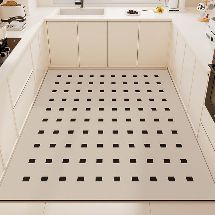 Playful Animal-Themed Non-Slip Kitchen Mat