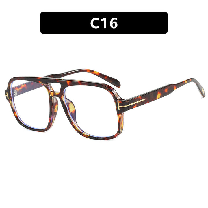 Women's trendy sunglasses with square frame and polarizing yellow lenses Kalsten