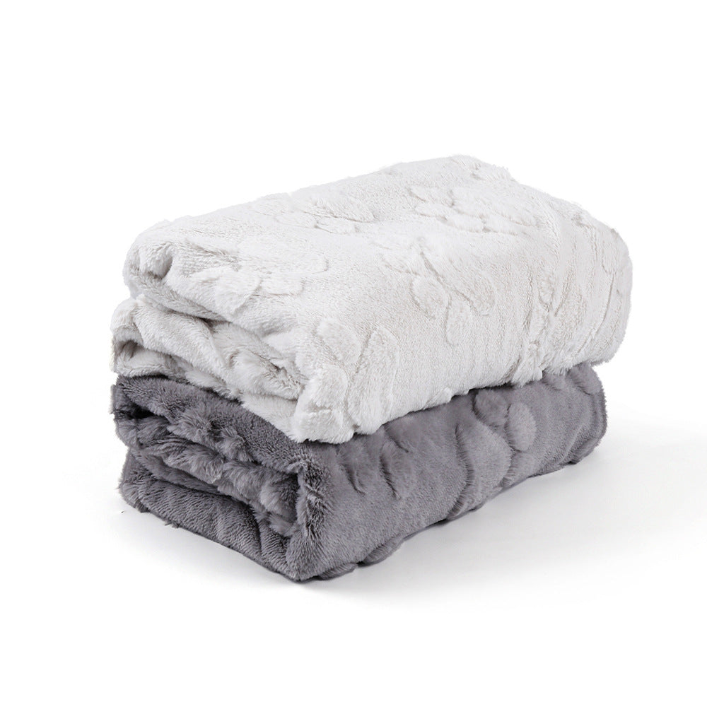 Women Plush Blanket Kalsten