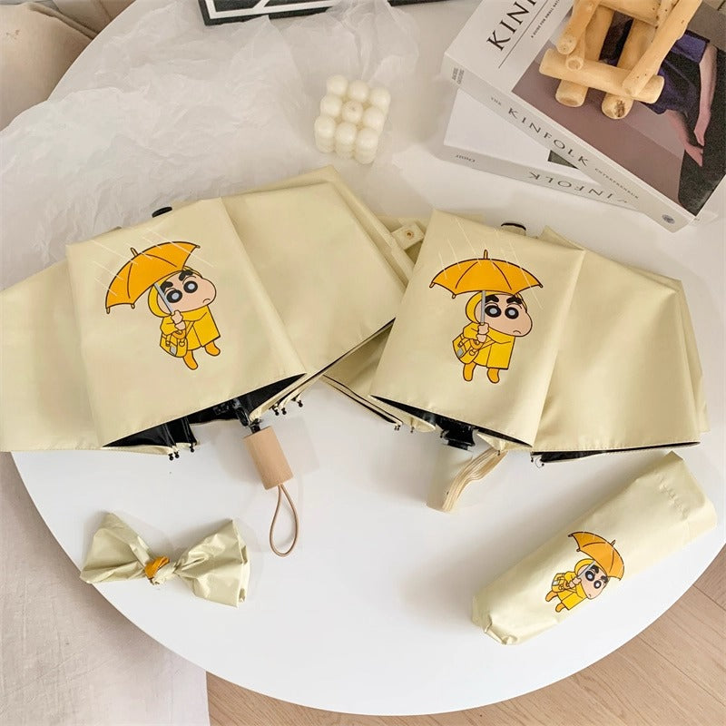 Women's folding umbrella with creative character design Kalsten