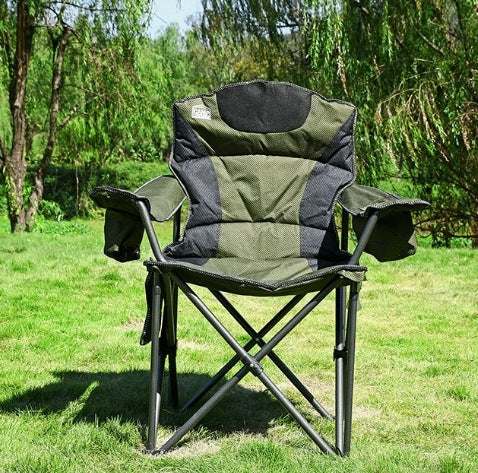 Ladies Camping Chair with Ergonomic Backrest Kalsten