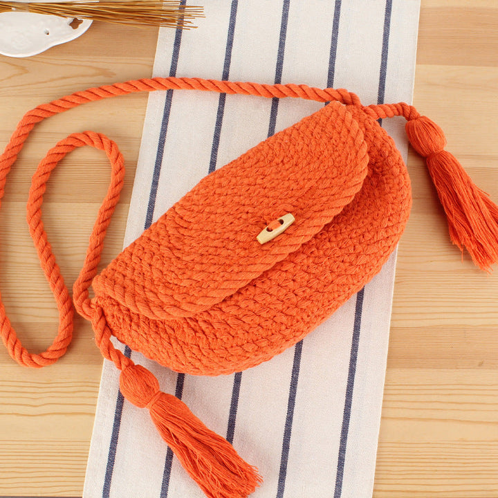 Handbag with stylish tassels Kalsten