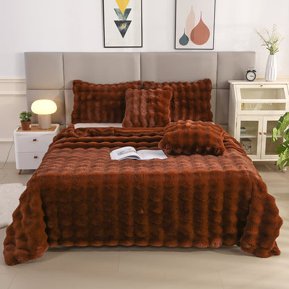 Luxury Fuzzy Faux Fur Blanket