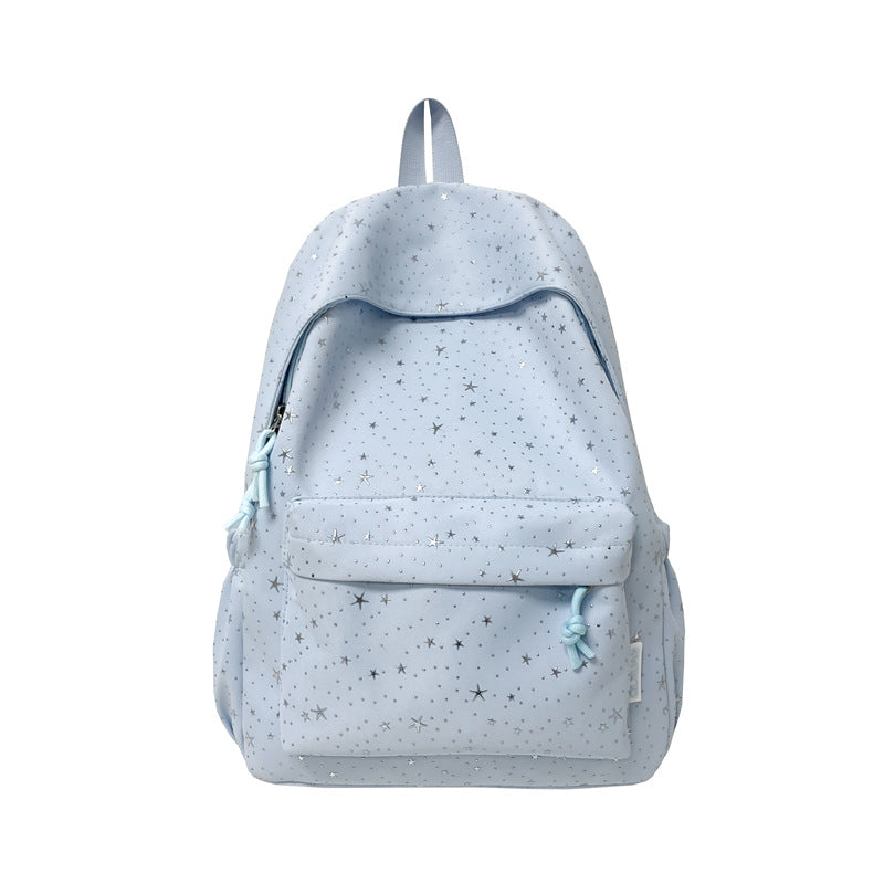 Star-Printed Casual Backpack Kalsten