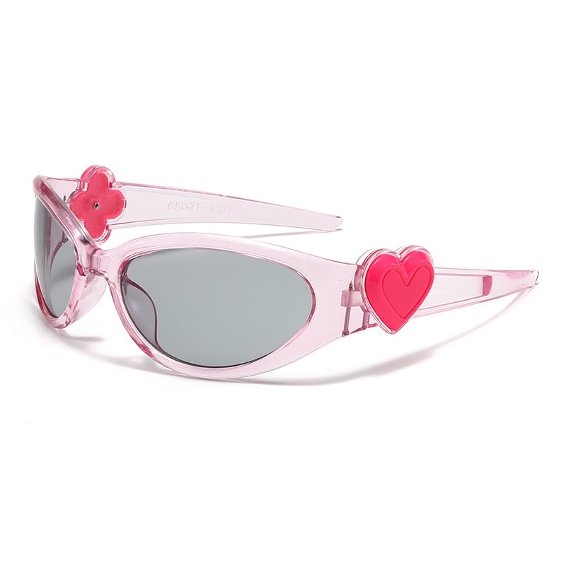 Ladies fashionable sunglasses in stylish heart design Kalsten