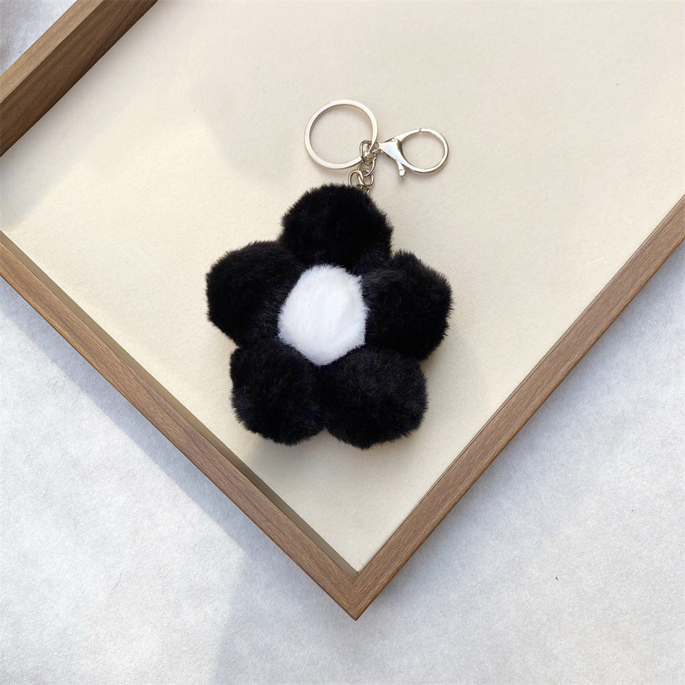 Floral Plush Keychain kalsten