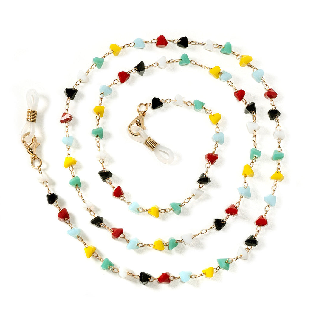 Chic Geometric Beaded Eyewear Holder kalsten