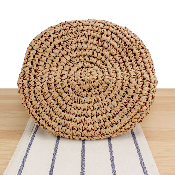 Handmade Crocheted Shoulder Bag In Modern Design Kalsten