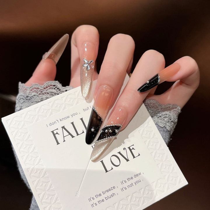 Elegant Stiletto Press-On Nail Extensions Kalsten