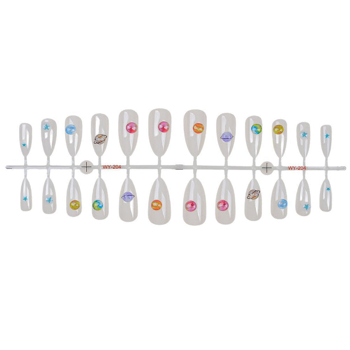 Artistic Press-On Nail Art Set Kalsten