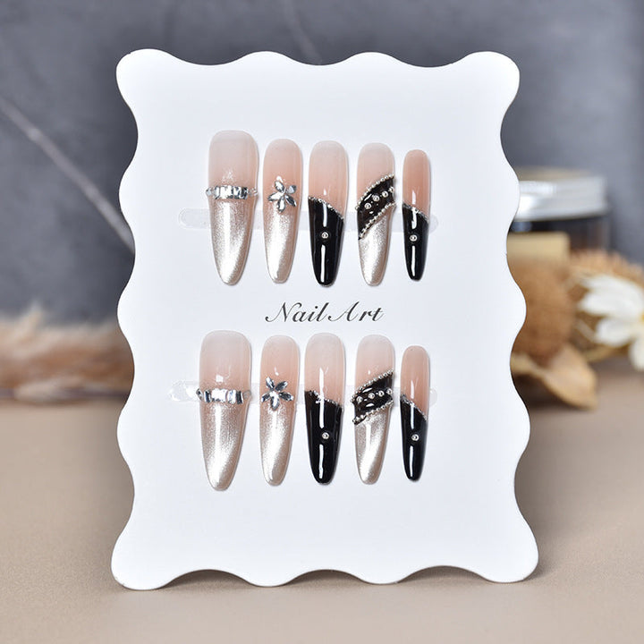 Elegant Stiletto Press-On Nail Extensions Kalsten