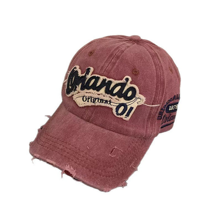 Unisex Distressed Vintage-Style Baseball Cap Kalsten