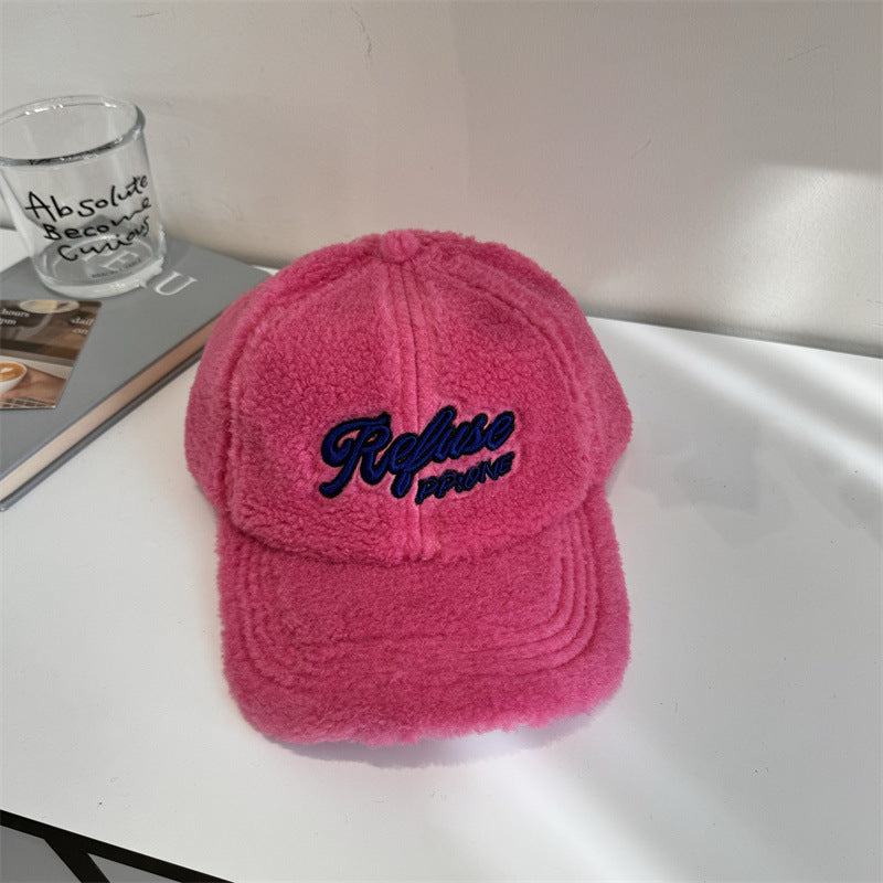 Women's Fuzzy Textured Baseball Cap Kalsten
