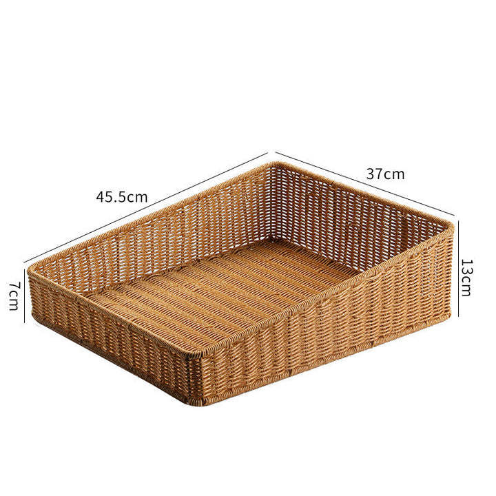 Elegant Woven Storage Tray Kalsten