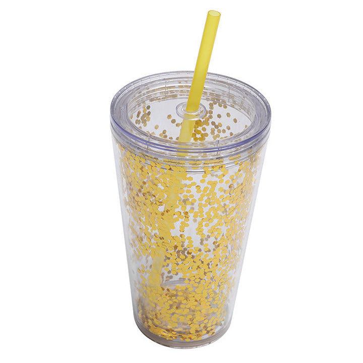 Unisex Drinking Cup with Glitter Kalsten