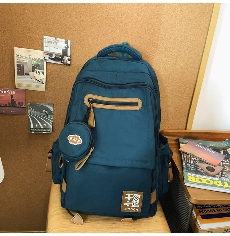 Multi-Pocket Functional School Backpack