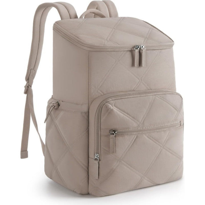 Portrait-format city backpack with multifunctional compartments Kalsten