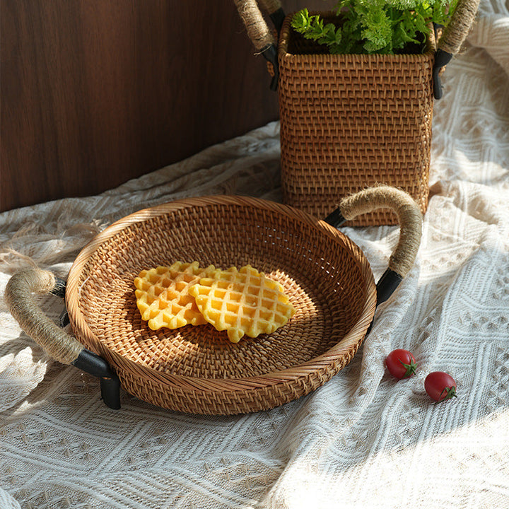Women Braided Basket Kalsten