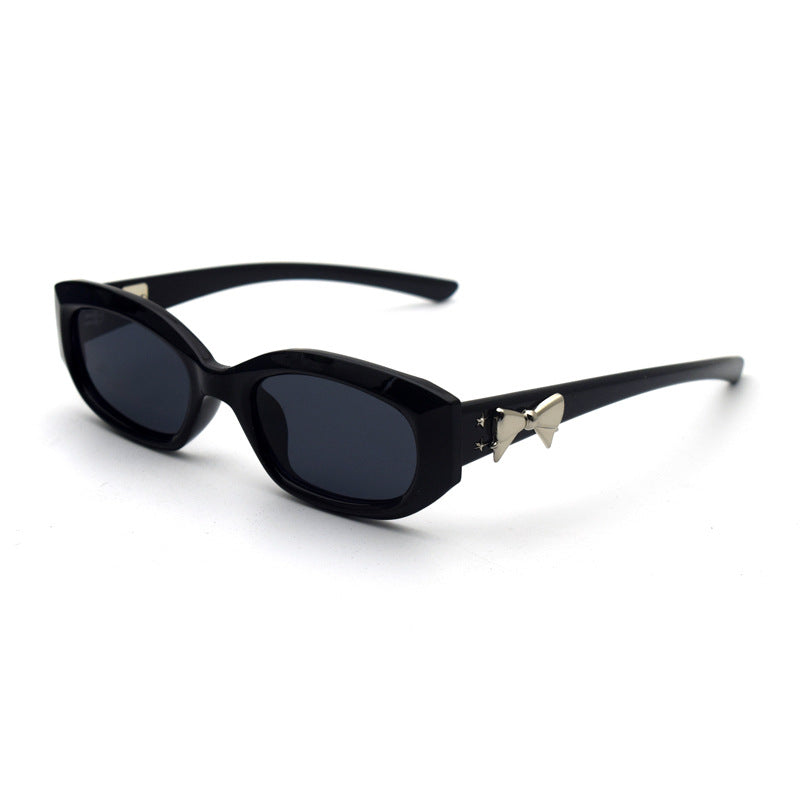 Trendy Cat-Eye Sunglasses with Adorable Teddy Bear Accent Kalsten