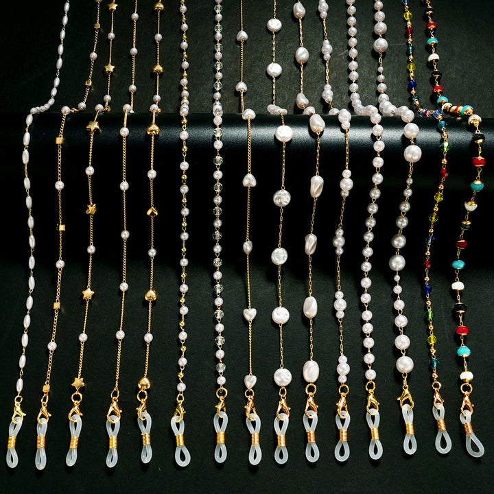 Artistic Colorful Beaded Eyewear Chain kalsten