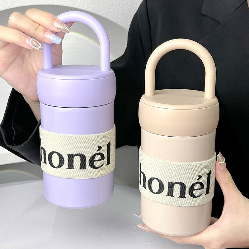 Ladies Insulated Water Bottle with Ergonomic Carrying Handle Kalsten