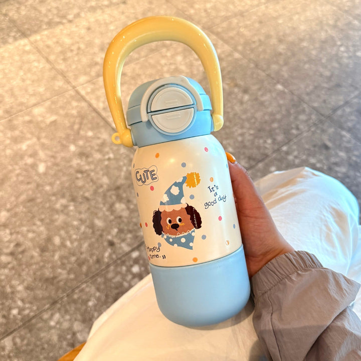 Women's water bottle with interactive animal design Kalsten