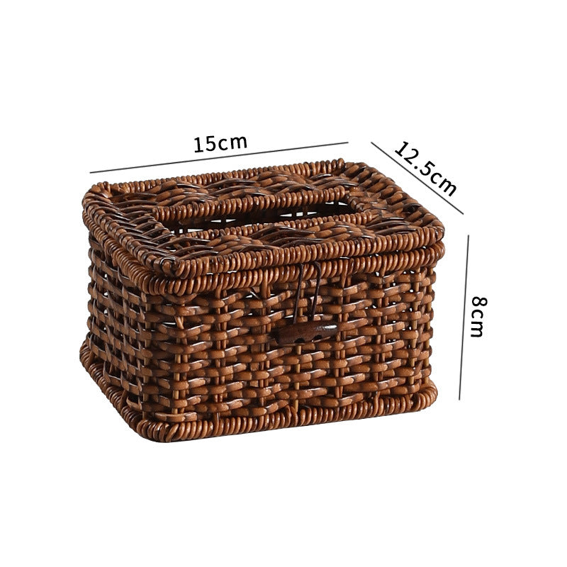 Handcrafted Wicker Storage Box Kalsten