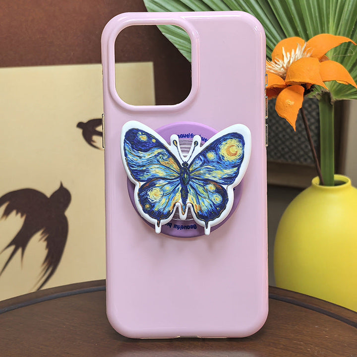 Butterfly-Themed Phone Grip Kalsten
