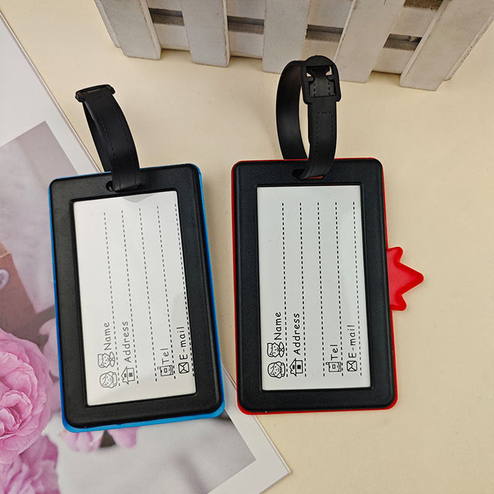 Unisex Vibrant Patterned Luggage Tag Kalsten