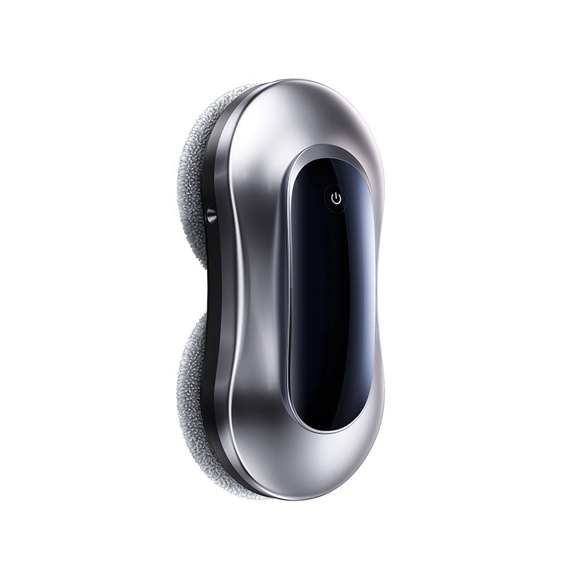 cordless smart magnetic glass window cleaning robot with dual microfiber rotating pads Kalsten