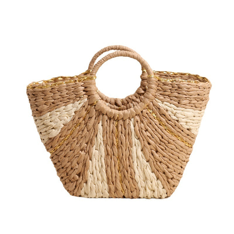 Handcrafted basket bag with innovative design Kalsten