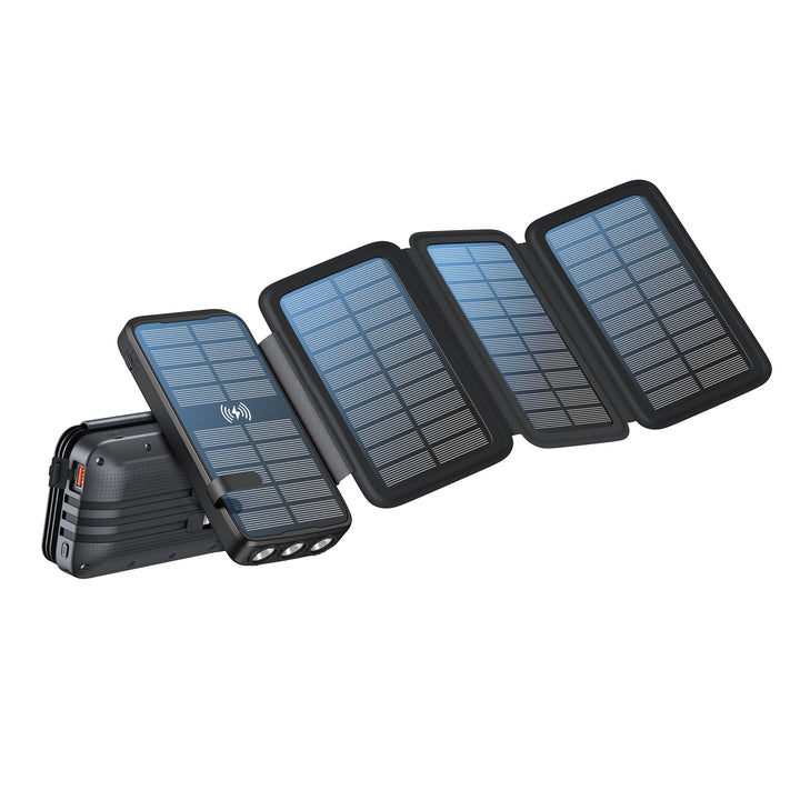 Solar Power Bank with Wireless Charging Function by Kalsten