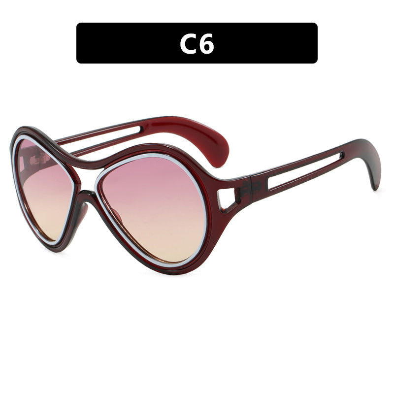 Women's vintage-inspired sunglasses with distinctive frame and UV protection Kalsten