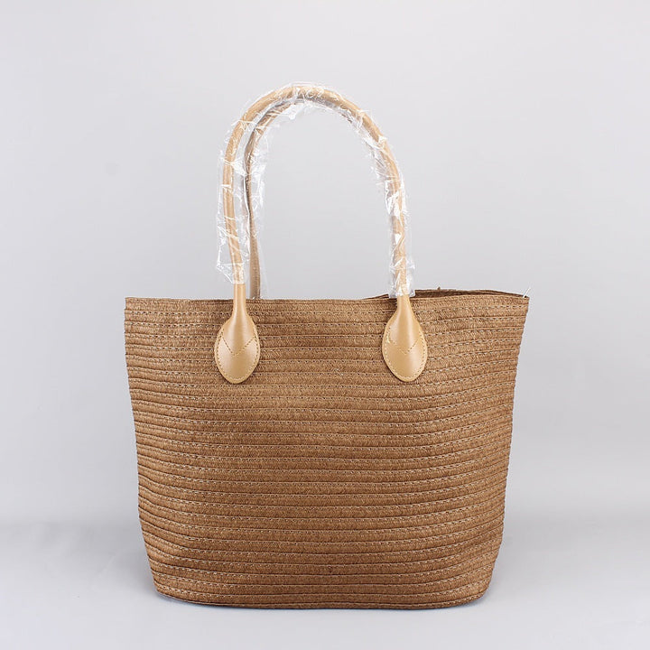 Shopping bag made of eco-friendly natural material with reinforced carrying handles Kalsten