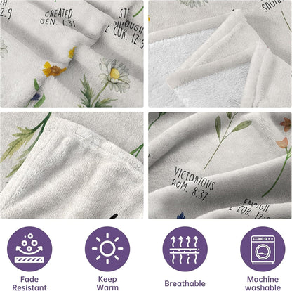 Unisex Inspirational Throw Blanket